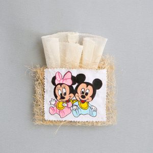 Mickey+Minnie Μπομπονιέρες Αγόρι, Βάπτιση, Κορίτσι